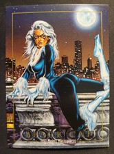 1992 SKYBOX Marvel Masterpieces | Black Cat #5 Amazing Spider-Man