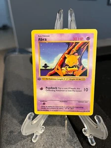 ABRA Pokemon 1st Edition Shadowless 43/102 1999 Wizards - Bild 1 von 2