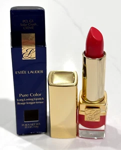 Estee Lauder Pure Color Long Lasting Lipstick SOLAR CRUSH Creme - Picture 1 of 2