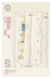Barstow 1917 Sanborn Fire Insurance Map, Exquisitely Detailed Map - Poster - Picture 1 of 8
