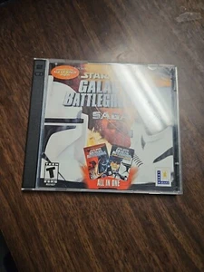 Star Wars Galatic Battlegrounds Saga 2-Disc PC Game 2002 Windows  - Picture 1 of 5