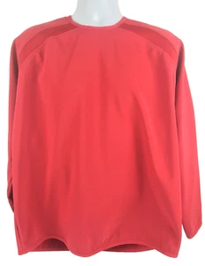3N2 Clutch Apparel L Long Sleeve Shirt Red Work Out - Picture 1 of 7