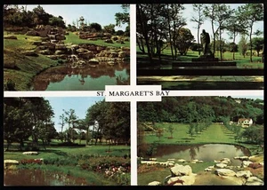 St Margarets Bay Winston Churchill Multi View Kent Judges Postcard - Picture 1 of 2