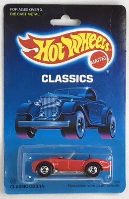 Hot Wheels Classics Main Line Classic 1988 Cobra Shelby ruedas BW #38 #2535 Foto 1 de 2