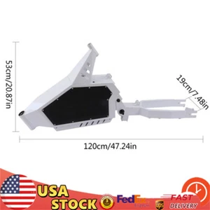 Horquillas de diseño de bloqueo de cuadro de bicicleta eléctrica ajuste desplegable ajustable conversión Stealth Bomber - Imagen 1 de 6