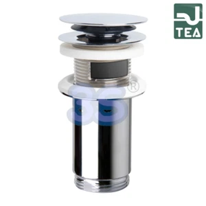 Piletta TEA clic-clac in ottone cromato per lavabo e bidet - 7533.370.5 - Imagen 1 de 3