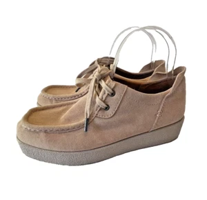 Chukkas Zodiac Platform para mujer talla 9,5 M color rosa rubor con cordones - Imagen 1 de 14