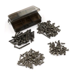 NEW Yeah Racing TSAS-0027 Titanium Screw Set w/Box for Tamiya Super Clod Buster - Picture 1 of 2