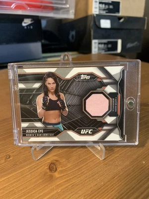 2015 Topps UFC Chronicles - Relics Jessica Eye Fighter Worn Mem #CR-JE - Image 1 of 2