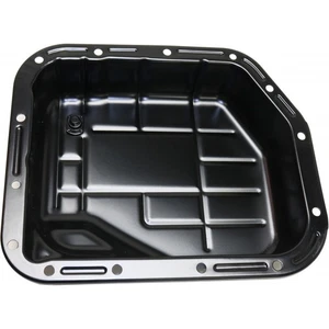 For Jeep Grand Cherokee Transmission Pan 1993-2004 Black Steel Material - Picture 1 of 6