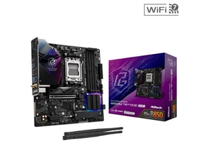 ASRock B850M Riptide WiFi AM5 AMD B850 Micro ATX Motherboard - Picture 1 of 5