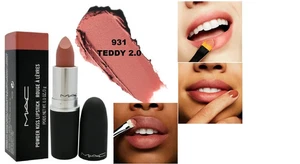 BRAND NEW M.A.C. MAC 931 TEDDY 2.0 Powder Kiss Lipstick Full Size 0.10oz/3g - Picture 1 of 1