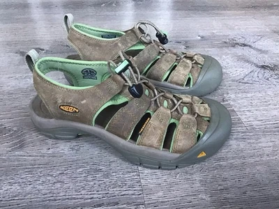 Keen Newport Sport Hiking Sandals Womens Size 9 Brindle Green 1003416 Pre-owned - Image 1 of 4