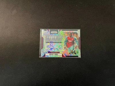 2024-25 Panini Prizm Premier League Penmanship Choice #34 Dwight Yorke - Image 1 of 2