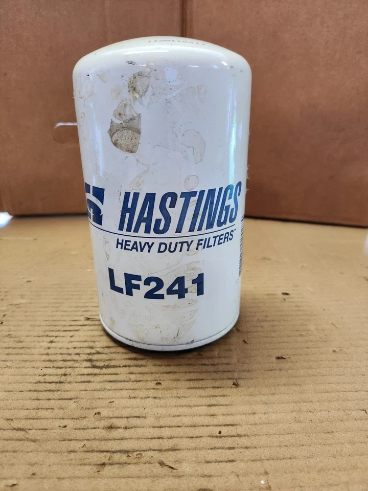 Hastings LF241 Engine Oil Filter-Eng Code: DT466, International  - Image 1 of 3