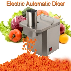 200W Elektrischer Gemüsehacker Schneidemaschine für Obst Gemüse Manuelles Würfeln - Bild 1 von 21