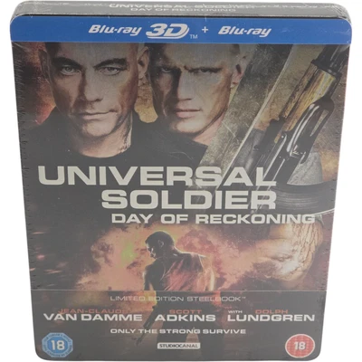 Universal Soldier: Day Of Reckoning Steelbook Blu-Ray 3D+ 2D Van Damme B 18] - Imagen 1 de 4