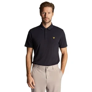Lyle & Scott Golf para Hombre Tech Águila Logo Reciclado Polo 27% OFF - Imagen 1 de 29