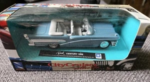 New-Ray 1958 Buick Century Convertible 1:43 Diecast Car Light Blue CityCruiser - Picture 1 of 4