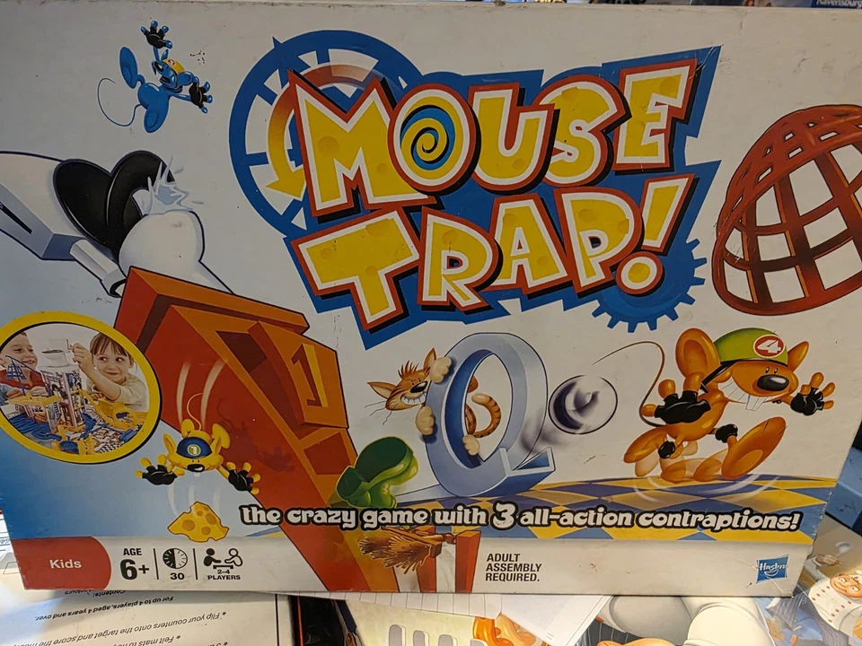 Mouse Trap - Mousetrap Board Game by MB Games 2011. Vgc - Image 1 of 1