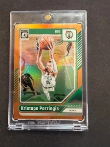 2024 Panini Donruss Optic Orange Kristaps Porzingis Boston Celtics #94 /175 - Bild 1 von 2