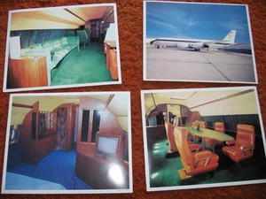 LOT OF 8 diff ELVIS PRESLEY AIRPLANE 8x10 PHOTOS color jet TCB plane - Picture 1 of 2