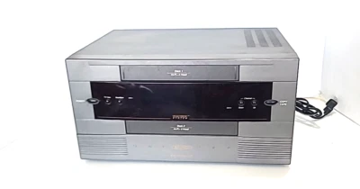 Go Video Montaje Doble Cubierta VCR GRABADORA COPIADORA Gv-6060 6600 6650 VHS Foto 1 de 4