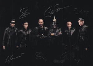RAMMSTEIN orig.Autogramm AK DRUCK - komplett- ++TOP++ - Bild 1 von 1