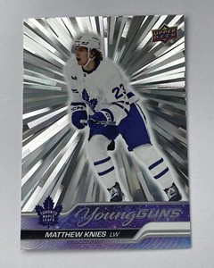 2023-24 Upper Deck Young Gun Outburst Matthew Knies # 222