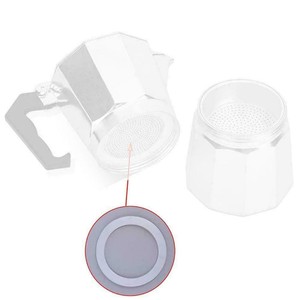 COFFEE PERCOLATOR SILICONE RUBBER SEAL For 18 CUP POST OZ FREE MADE POT D4F1