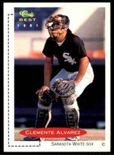 1991 Classic Best Clemente Alvarez Sarasota White Sox #142