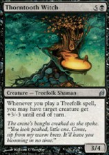 THORNTOOTH WITCH FOIL Lorwyn MTG Magic the Gathering Cards DJMagic