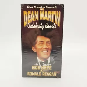 NEW The Dean Martin Celebrity Roasts Bob Hope & Ronald Reagan VHS - Picture 1 of 8