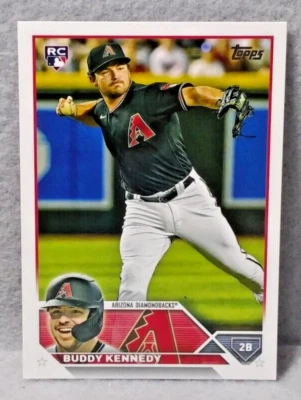 2023 Topps Series 1 Baseball #135 BUDDY KENNEDY RC - Diamondbacks - Image 1 of 2