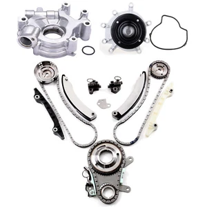 Timing Chain Water Oil Pump Kit For Dodge Mitsubishi Jeep 3.7L SOHC 04-12 - Picture 1 of 10