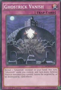 YUGIOH CARD 1 X GHOSTRICK VANISH MP14 EN174 1ST EDITION - Picture 1 of 1