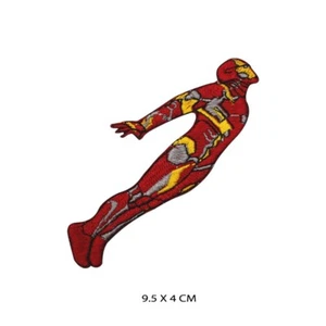 Lote de parche bordado con logotipo de película de superhéroes Flying Ironman hierro/costura - Imagen 1 de 1