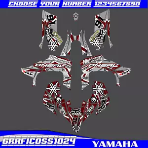 Grafik Kit für YAMAHA YFZ 450R 2014-2023 passend für Yamaha YFZ450R Dicke 12 mil - Picture 1 of 2