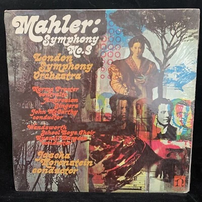 MAHLER Symphony #3 - JASCHA HORENSTEIN, LSO - Nonesuch ST 2LP IN SHRINK. - Image 1 of 4