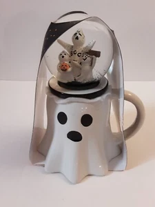 Nueva taza de Halloween con cubierta de globo de nieve fantasma - Imagen 1 de 10