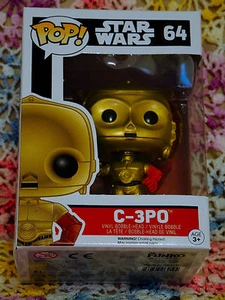 Star Wars Episode VII - The Force Awakens C-3PO Pop! Vinyl Bobble Head #64 - Picture 1 of 6