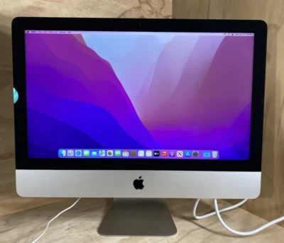 Apple iMac 21.5" A1418 i5-5250U@1.6GHz/8GB RAM/ 1TB HDD/OS Monterey - Image 1 of 4