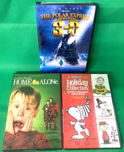 Holiday Collection: Home Alone/ Polar Express & A Charlie Brown- 5-Movies, NEW! - Bild 1 von 1