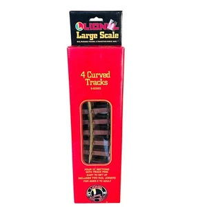 Lionel 8-82003 Large Scale 4 Curved Tracks - Picture 1 of 11