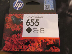 Original HP 655 black PATRONEN DeskJet Ink Advantage 3525 4615 4625 MHD 7/2023