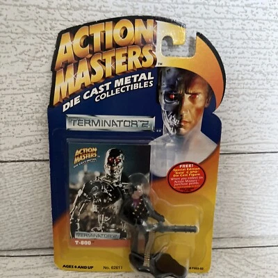 Action Masters 1994 Terminator 2 Die-Cast Metal Collectibles T-800 New - Image 1 of 4
