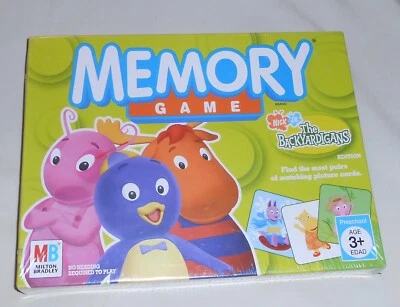 2005 Nick JR. The Backyardigans Memory Game Milton Bradley Sealed Box - Image 1 of 3