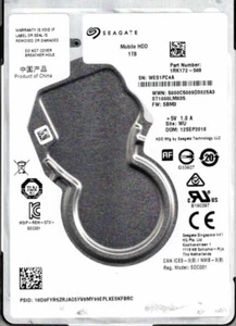 ST1000LM035,  1RK172-568,  SBM3, WU,   WES1,  SEAGATE 1TB  SEP 2016 - Afbeelding 1 van 1