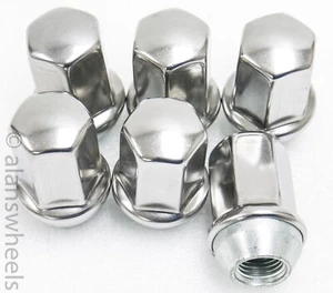 Chevy Silverado Suburban Tahoe Avalanche Factory OE Polish 14x1.5 Lugs Lug Nuts - Picture 1 of 1
