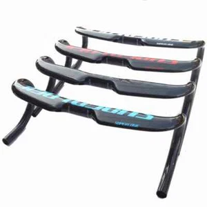 Manillar de enrutamiento de cable interno barra de bicicleta MTB curvas de fibra de carbono superior para ciclismo - Imagen 1 de 4